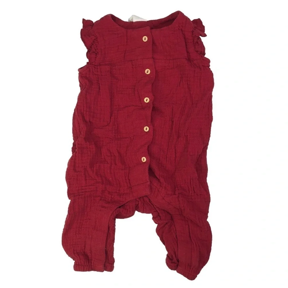 Lot of H&M infant newborn baby clothes tanks pants sweaters onesies romper 1-4mo